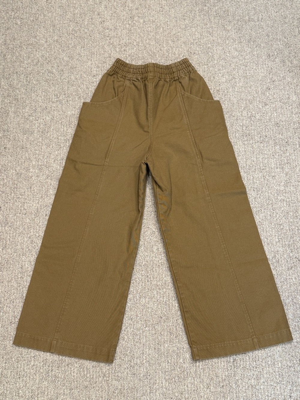 Elizabeth Suzann Clyde Culottes in Cotton Canvas - Size 00-R - Picture 2 of 9